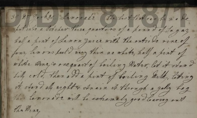 Mary Rook's Original Recipe