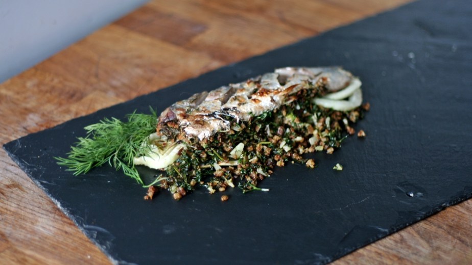 Broiled Mackerel with Butter&nbsp;Sauce