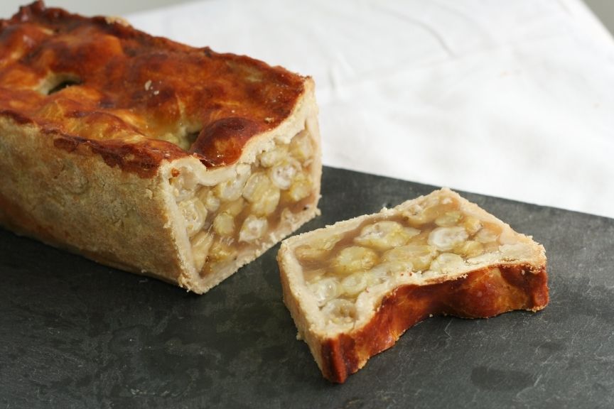 Gooseberry and Elderflower Raised&nbsp;Pie