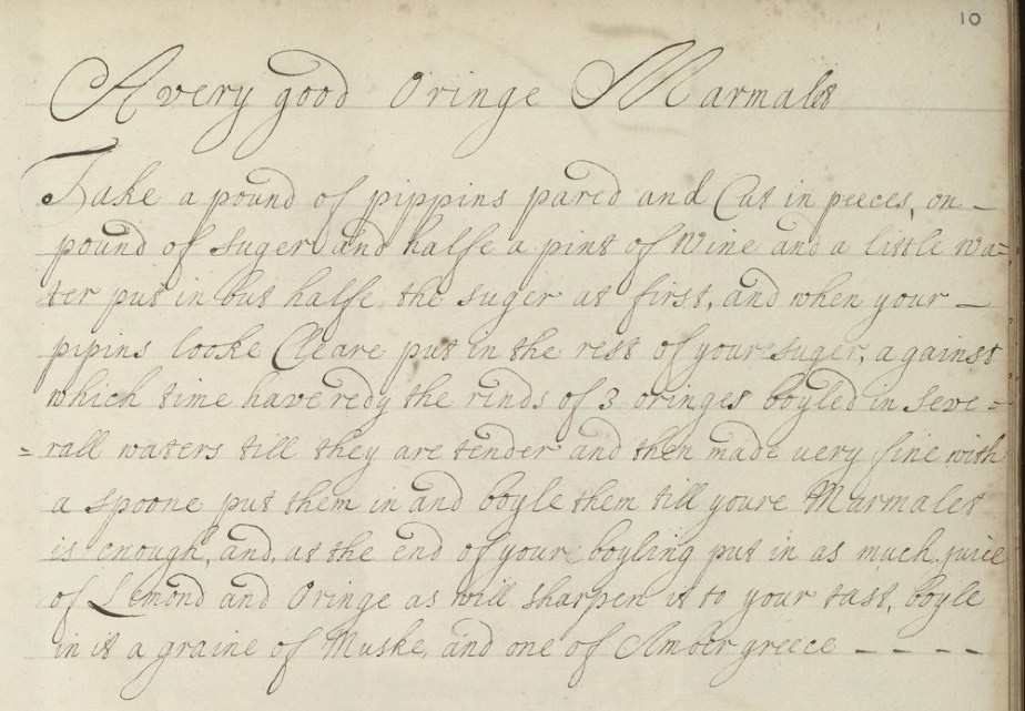 Bridget Hyde's Marmalade recipe