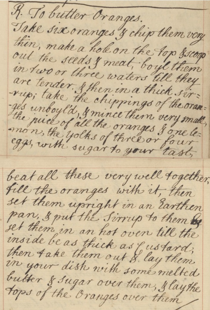 Buttered Orange recipe